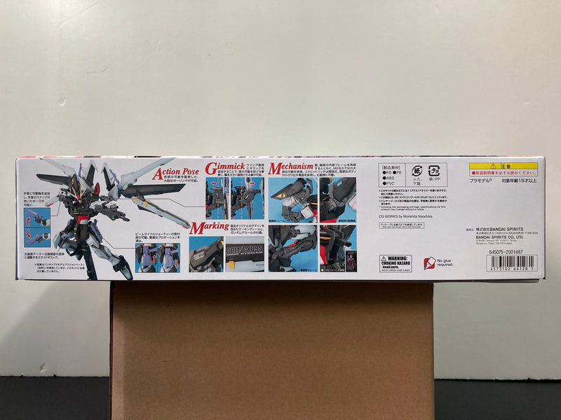 MG 1/100 Strike Noir Gundam O.M.N.I Enforcer Mobile Suit GAT-X105E