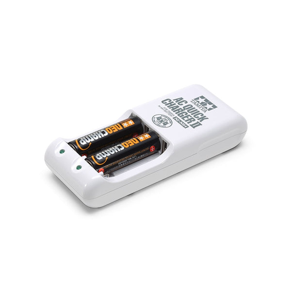 55115] NEOCHAMP Rechargeable Ni-MH Battery (2 pcs.) & AC Quick Charge