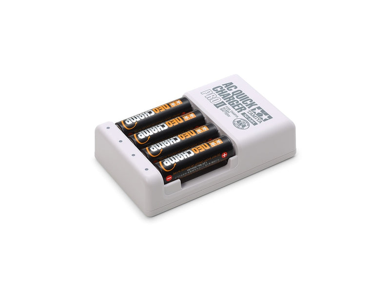[55116] NEOCHAMP Rechargeable Ni-MH Battery (4 pcs.) & AC Quick Charger PRO II