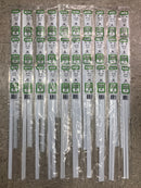 60 cm Opaque White Dimensional Strips Polystyrene