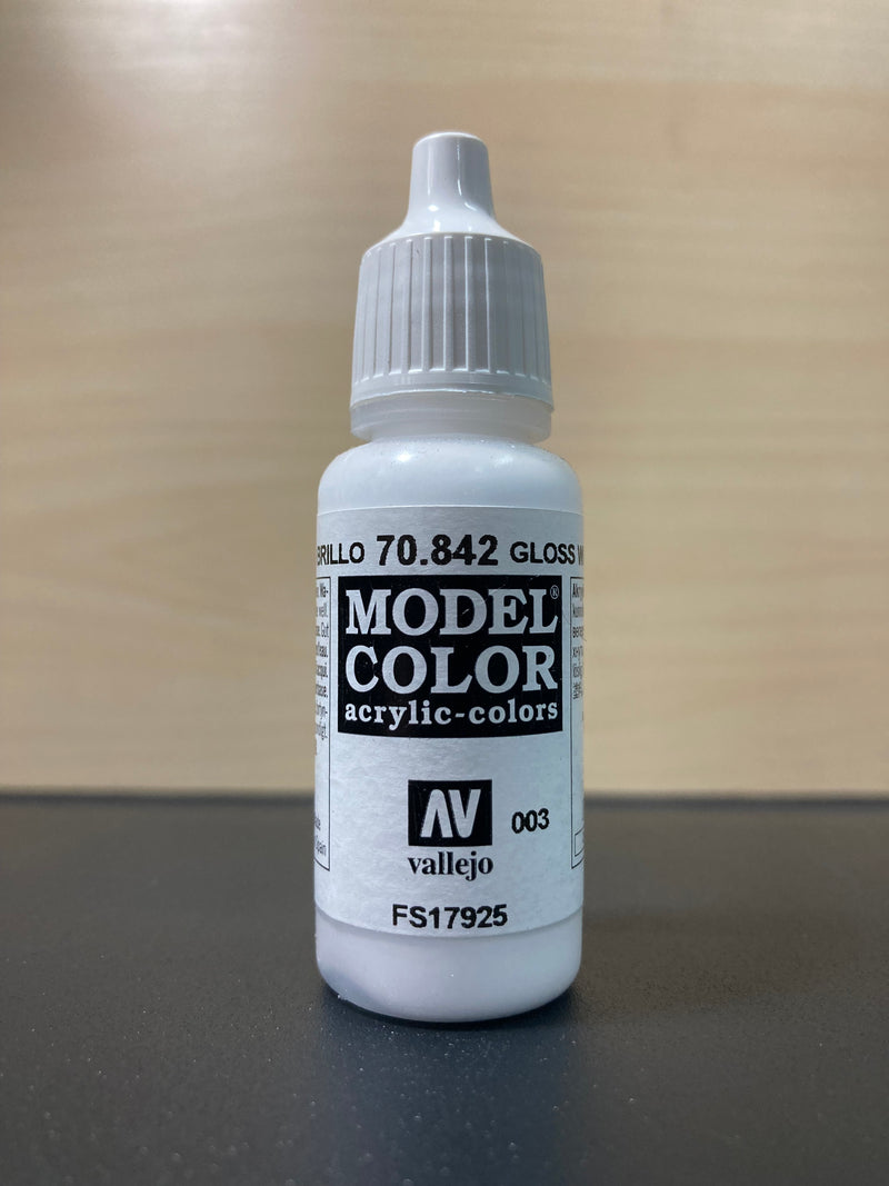 Vallejo Model Color acrylic paint - 70.842 Gloss White