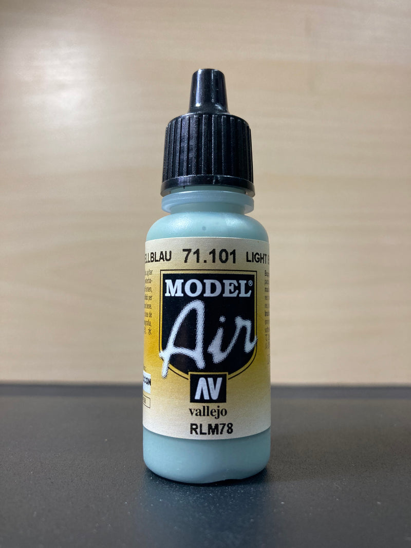 Model Air Colors, Metallic - 模型噴塗色彩 (No. 1 - 107) 17 ml