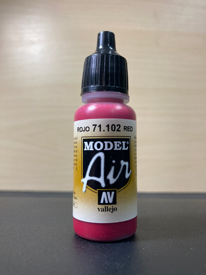 Model Air Colors, Metallic - 模型噴塗色彩 (No. 1 - 107) 17 ml