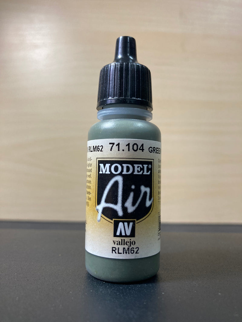 Model Air Colors, Metallic - 模型噴塗色彩 (No. 1 - 107) 17 ml