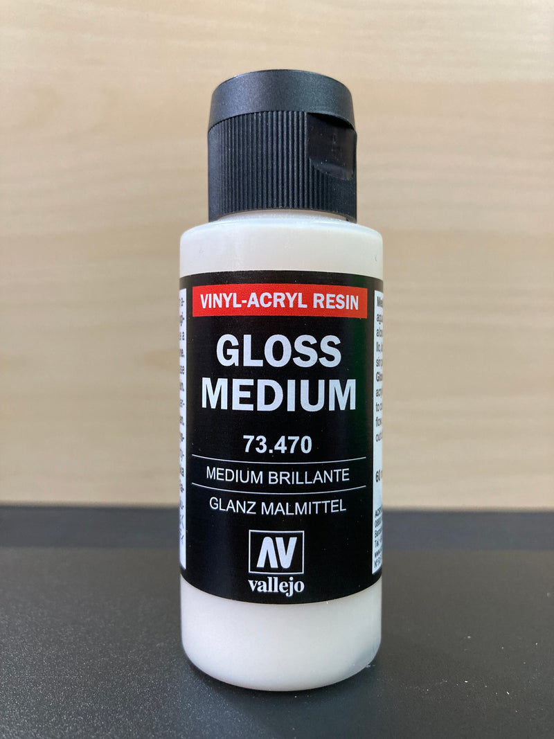 Gloss Medium - 筆塗亮光澤添加劑 17 & 60 ml