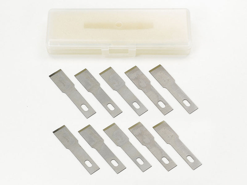 Modeler's Knife Pro Replacement Blade (Chisel, 10 pcs.) 備用刀片 [平刀片]