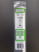 35 cm Opaque White Polystyrene Z Channel Profiles 聚苯乙烯Z字型槽條