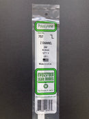 35 cm Opaque White Polystyrene Z Channel Profiles 聚苯乙烯Z字型槽條