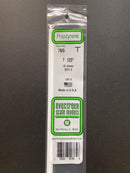 35 cm Opaque White Polystyrene T Profiles 聚苯乙烯T字型槽條