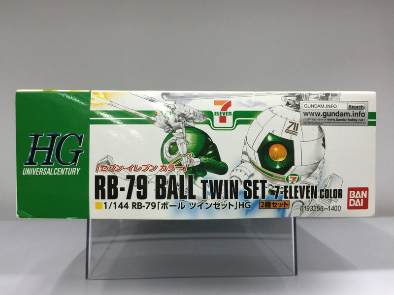 Bandai x 7 Eleven HG 1/144 RB-79 Ball Twin Set 7-Eleven Color