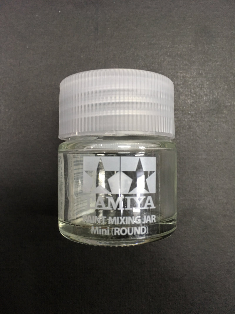 Paint Mixing Jar - Glass Mini Round (10 ml)