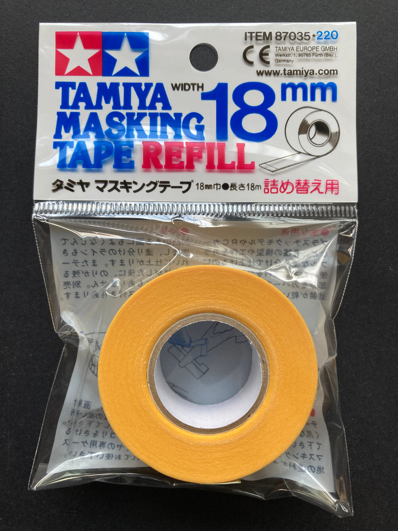 Masking Tape Refill 6 - 18 mm 分色遮蓋膠帶 膠紙 (補充包)