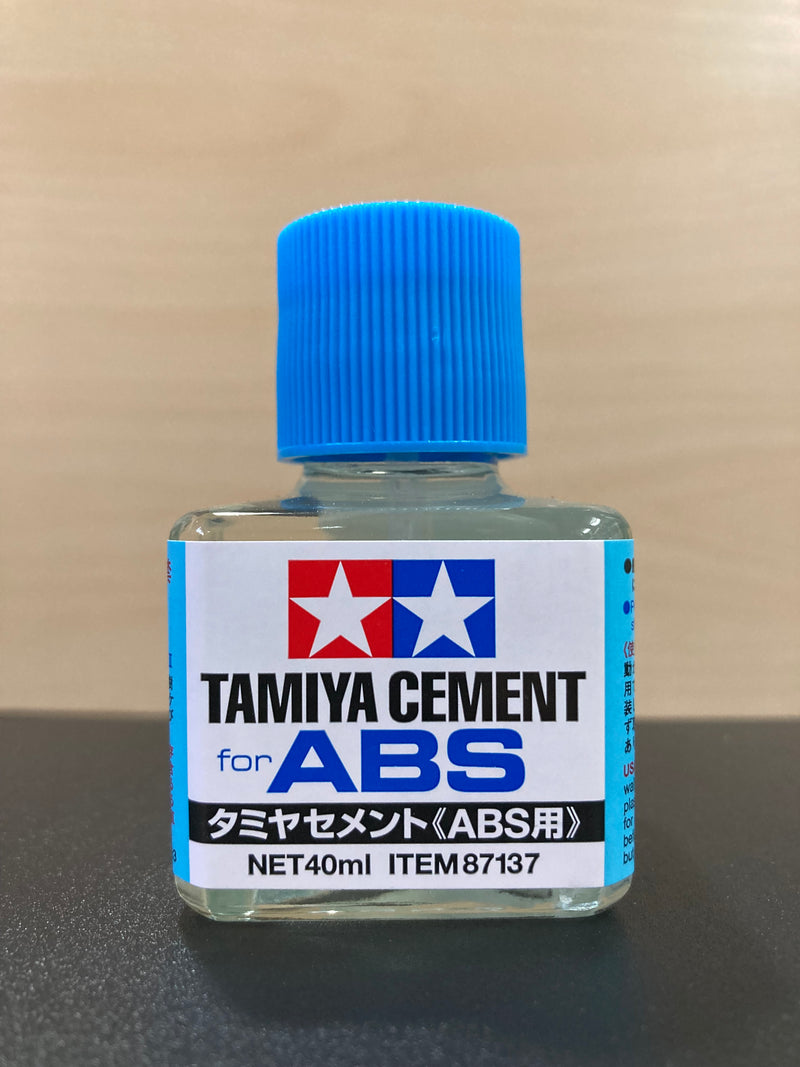 Cement for ABS 樹脂 [丙烯腈-丁二烯-苯乙烯] 膠水 接著劑 (40 ml)