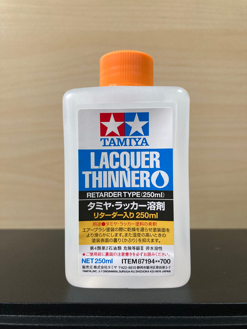 Getting 87194  Tamiya Lacquer Thinner (Retarder Type) 250ml from