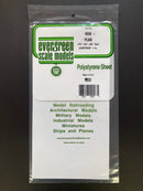 Plain Opaque White Polystyrene Sheets 15 cm x 30 cm 聚苯乙烯改造板