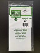 Plain Opaque White Polystyrene Sheets 15 cm x 30 cm 聚苯乙烯改造板