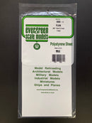 Plain Opaque White Polystyrene Sheets 15 cm x 30 cm 聚苯乙烯改造板