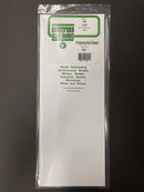 Plain Opaque White Large Polystyrene Sheets 20 cm x 53 cm 聚苯乙烯改造板