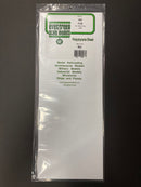 Plain Opaque White Large Polystyrene Sheets 20 cm x 53 cm 聚苯乙烯改造板