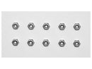 AO-1015 Mini 4WD 2 mm Lock Nut (10 pcs.) [94690]