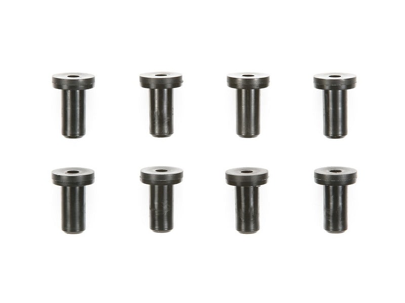 AO-1020 Mini 4WD Bushing for Aluminium Wheels (Black, 8 pcs.) [94774]