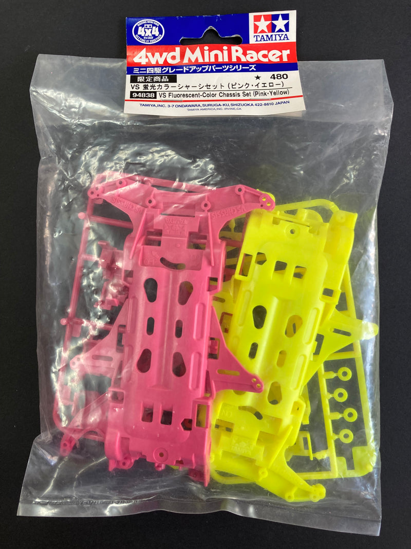 [94838] VS Fluorescent-Color Chassis Set (Pink/Yellow)