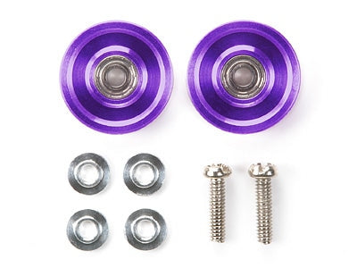 [94861] 13 mm Aluminium Ball-Race Rollers (Ringless / Purple)
