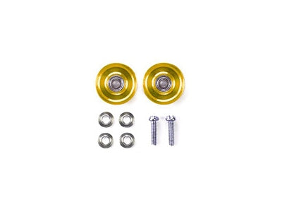 [94862] 13 mm Aluminium Ball-Race Rollers (Ringless / Gold)