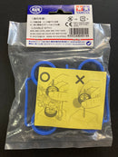 [94914] Hard Large Diameter Low-Profile Tire & Carbon Wheel Set