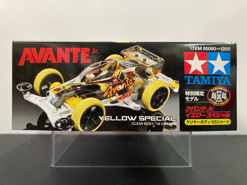 [95060] Avante Junior Yellow Special Version (Clear Polycarbonate Body - VS Chassis)