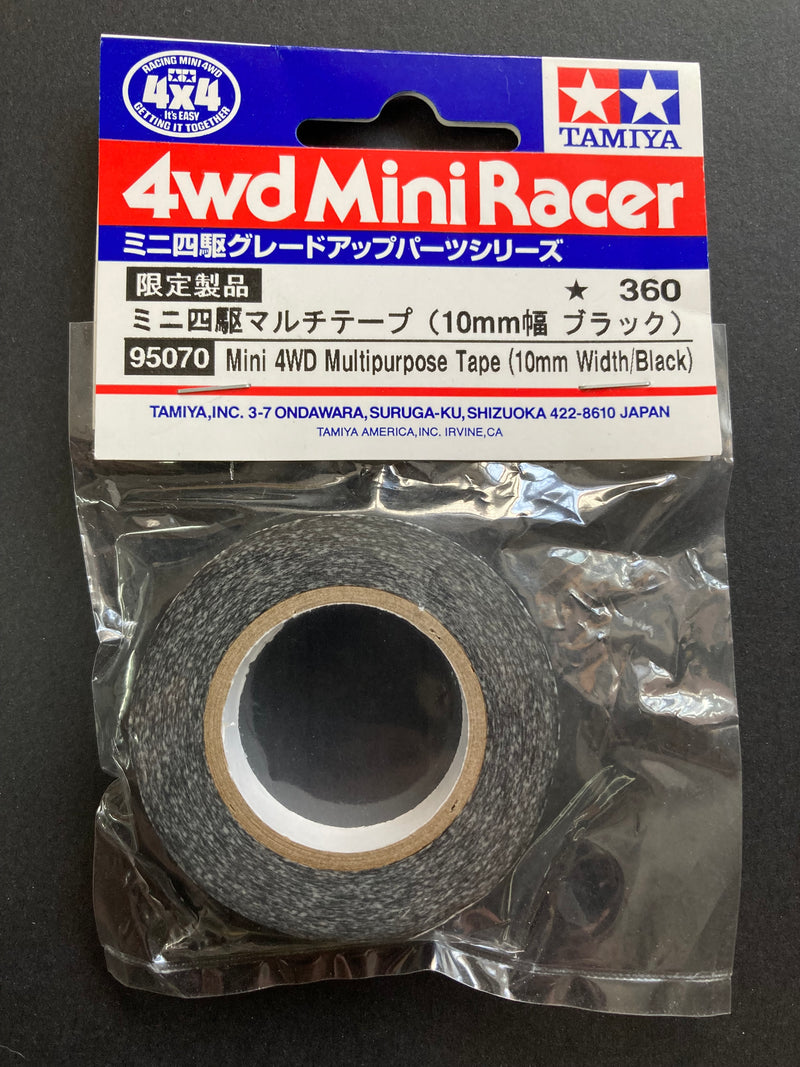 [95070] Mini 4WD Multipurpose Tape (10 mm Width/Black)