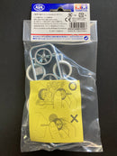 [95099] Mini 4WD 35th Anniversary White Tires & Blue Plated A-Spoke Wheels