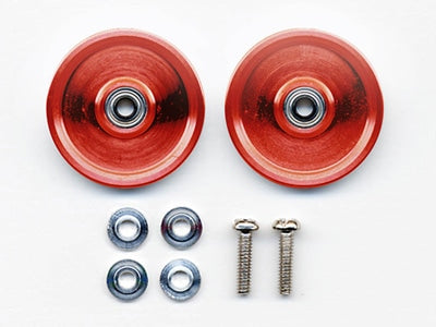 [95237] HG 19 mm Aluminum Ball-Race Rollers (Ringless/Red)