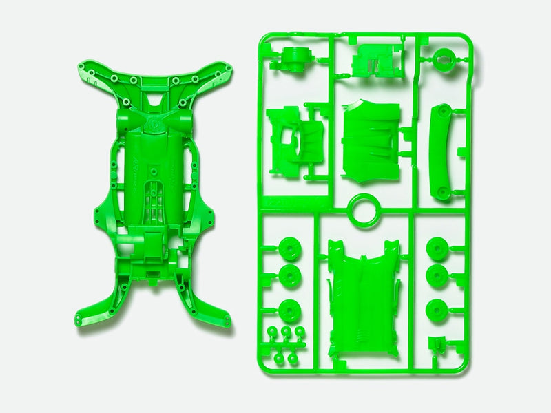 [95255] AR Fluorescent-Color Chassis Set (Green)