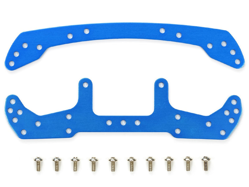 [95309] Duralumin Wide F/R Plate (Blue)