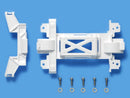[95325] Reinforced Gear Cover for MS Chassis (White) Mini 4WD Station