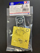 [95332] Low-Profile Tires & Blue Plated Wheel Set (5-Spoke)