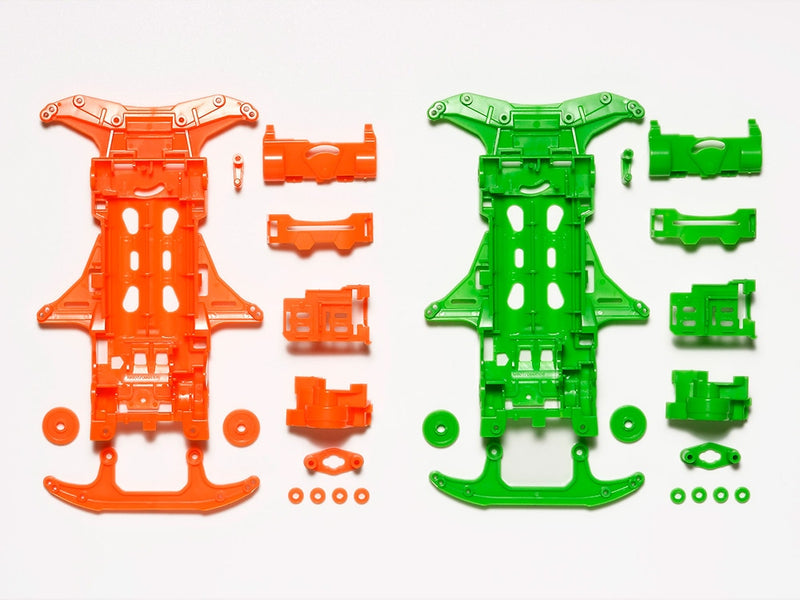 [95355] VS Fluorescent-Color Chassis Set (Orange/Green)