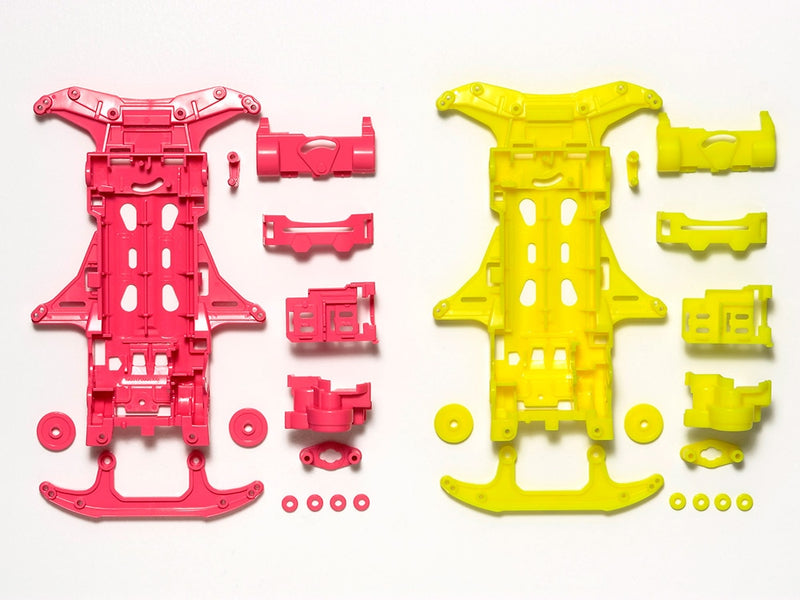[95356] VS Fluorescent-Color Chassis Set (Pink / Yellow)
