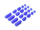 [95368] Lightweight Plastic Spacer Set (12/6.7/6/3/1.5 mm) (Blue)