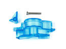 [95375] Super-II Easy Locking Gear Cover (Clear Blue) Mini 4WD Station