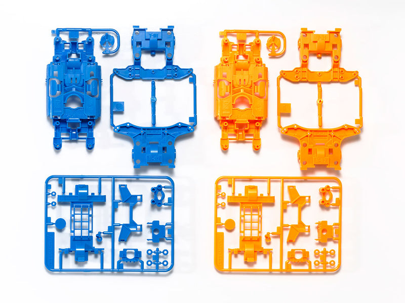 [95386] MS Chassis Set (Light Blue/Orange)