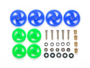 [95391] Low Friction Roller Set (Blue & Light Green)