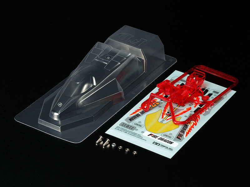 [95406] Fire Dragon Clear Body Set (Polycarbonate)