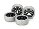 [95412] Hard Low-Profile Tire (Silver) & Carbon Wheel Set (Y Spoke)