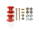 [95423] Lightweight Double Aluminium Rollers (13-12 mm/Red)