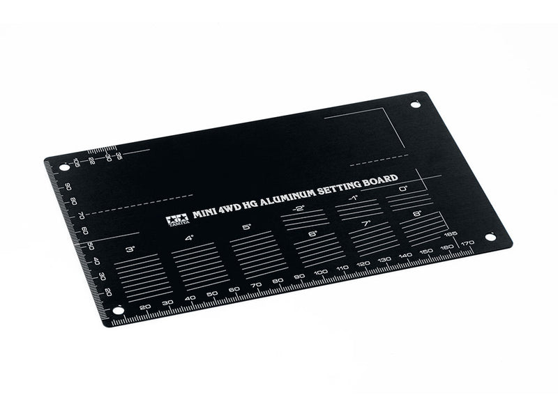 [95507] Mini 4WD HG Aluminium Setting Board (Black)