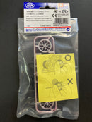 [95529] Low-Profile Tire & Pink Plated Wheel Set (Y Spoke)