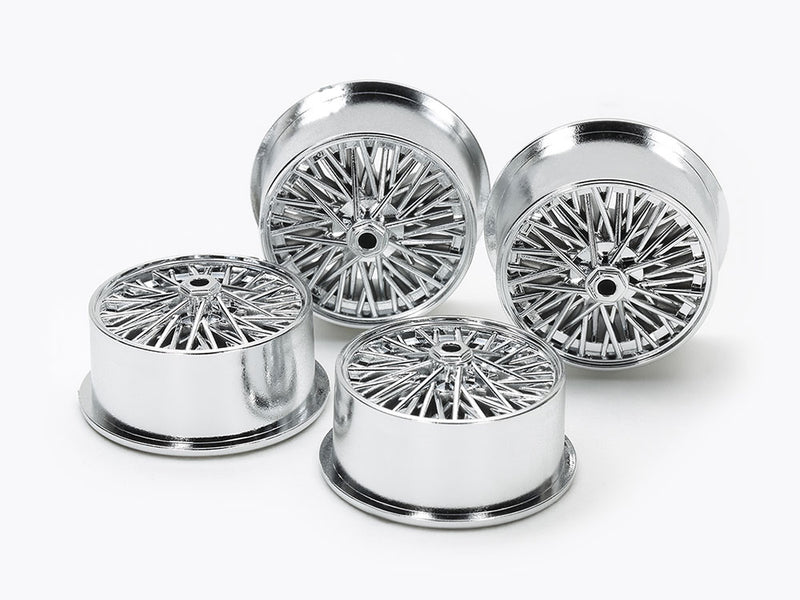 [95531] Wire Spoke Wheels for Low-Profile Tires (Silver Plated)