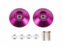 [95541] HG 19 mm Tapered Aluminum Ball-Race Rollers (Ringless/Purple)